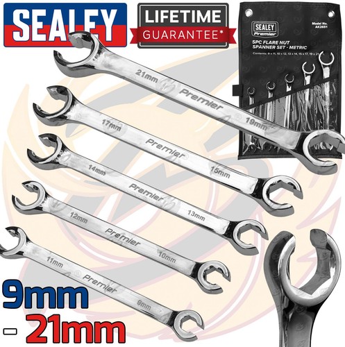 Sealey flare nut - spanner, set