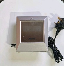 PHILIPS AJ3230/05 SILVER DIGITAL DUAL ALARM CLOCK RADIO FM DISPLAY RETRO