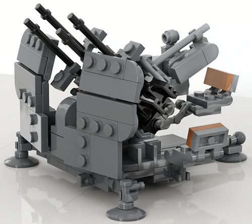 Buildarmy ww2 flakvierling - flakvierling, 38