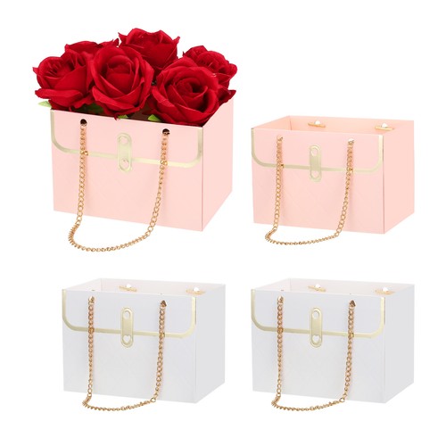 Paper flower gift - bags,, 4