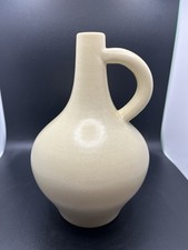 Pearsons Chesterfield stoneware bottle vase oatmeal glaze vintage 20cm English