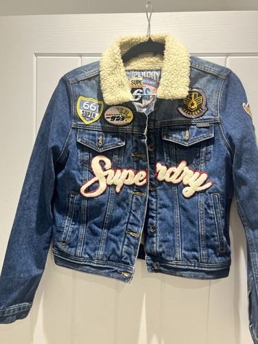 Vintage superdry denim jacket - vintage,