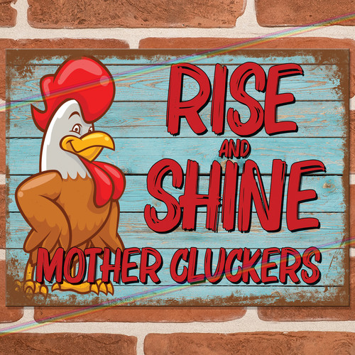 Rise shine funny metal - funny,
