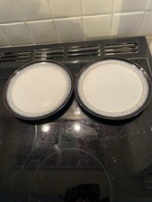 Denby Halo Dessert/Salad Plates X2.