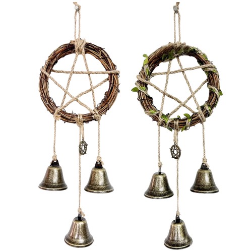 Witch wind chime door - chime, hanger