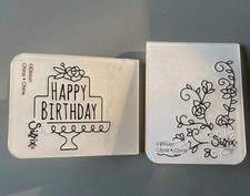 Extra small Sizzix embossing