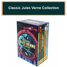 Classic Jules Verne Collection 5 Books Box Set Around the World in Eighty Days