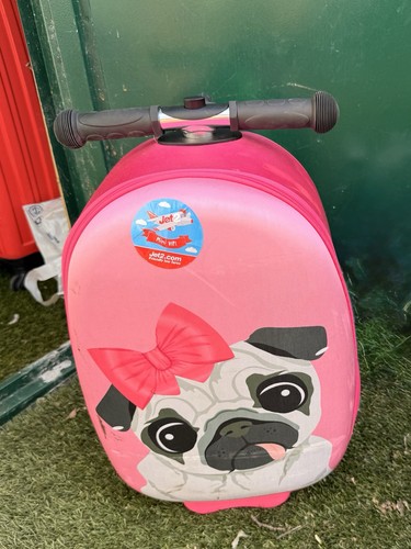 Kids scooter luggage - luggage, rolling