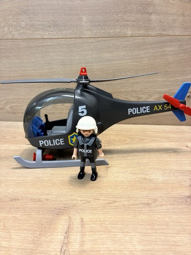 Playmobil police helicopter - playmobil,