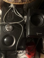 Auna Areal Touch 5.1 Speakers 200W Bluetooth Surround Sound System - Black