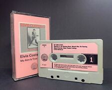 Elvis Costello MY AIM IS TRUE Cassette ZSEEZ3 **UK 1ST ISSUE 1977** PINK LABEL