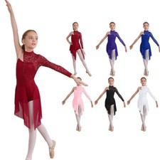 UK Girls Lyrical Dance Dress