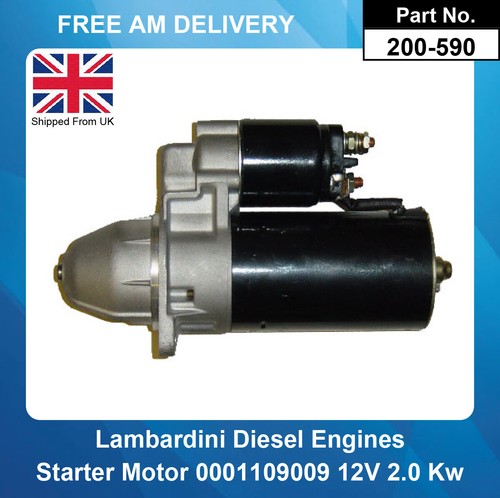 Starter motor for lombardini - starter,