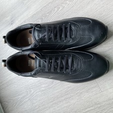 Hugo Boss Leather Ortholite Shoes Size EU 45 UK 9