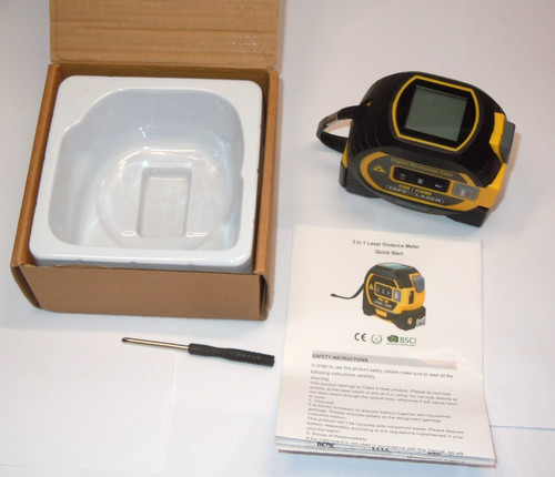 Digital measure tape - in,