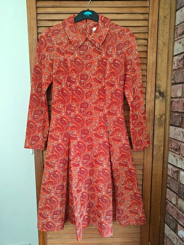 Vintage 1970s retro orange - retro, and