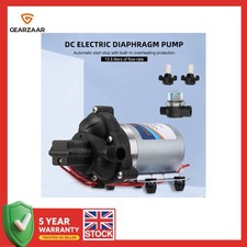 Water Pump 45psi Campervan RV Caravan Quiet Diaphragm Pump Motorhome 50PSI Min