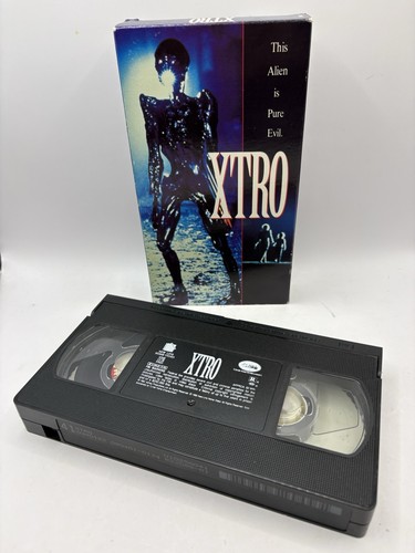 Xtro vhs vcr video tape - vhs,