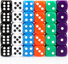 30x 16mm 6-Sided Dice Set - 6