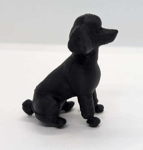 Poodle sculpture miniature - sculpture,