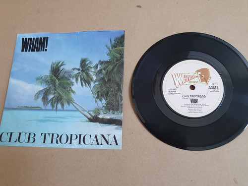 Wham club tropicana single - wham,