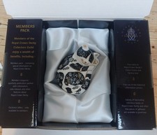 Royal Crown Derby Misty Kitten