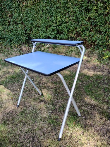 Vintage folding blue formica - folding,