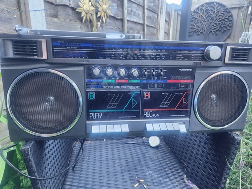 Roberts vintage radio - vintage, boombox