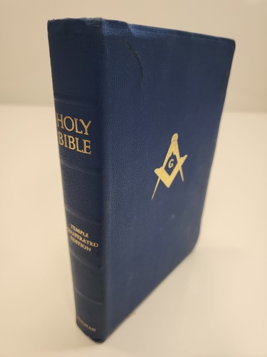 Holy bible masonic kjv temple - bible,