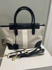 Radley Med Navy Canvas &