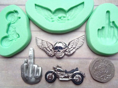 Mini craft mould motorbike - 1x,