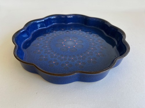 Denby midnight blue - midnight, fluted