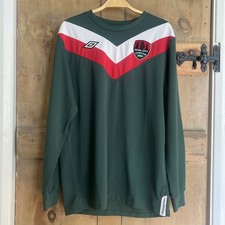 Umbro Cork City 2012-13 Long Sleeve Home Shirt Tailored By Umbro - Size Large