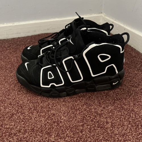 Nike air more uptempo - gs, black