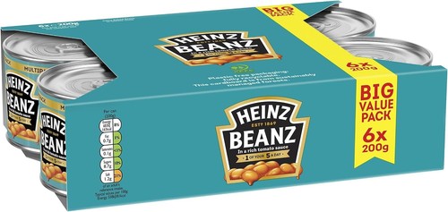 Heinz baked beans - heinz,
