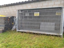Heras security mesh fencing