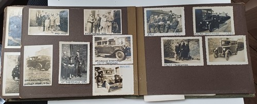 Antique 1910s 30s photo - , album