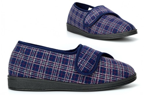 Mens wide fit slippers - wide, outdoor