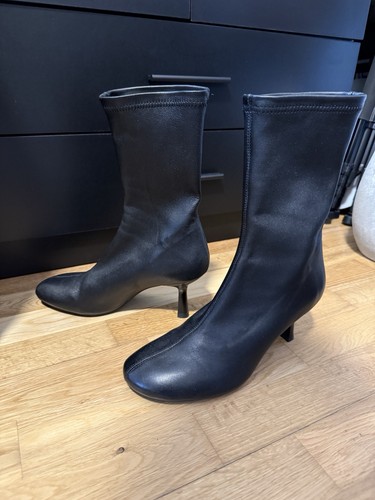Zara soft leather sock - soft, heels