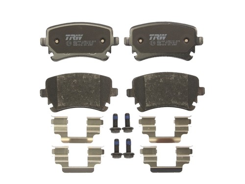 Brake pads set rear - set, right
