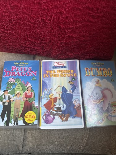 Walt disney vhs - walt,