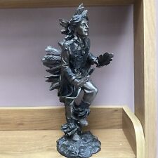 Native American Indian Chief Bronze Finish Resin Figure - 32cm