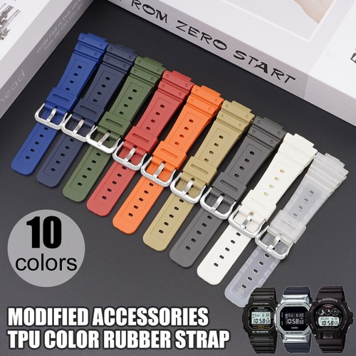 Tpu rubber watch band strap - rubber,