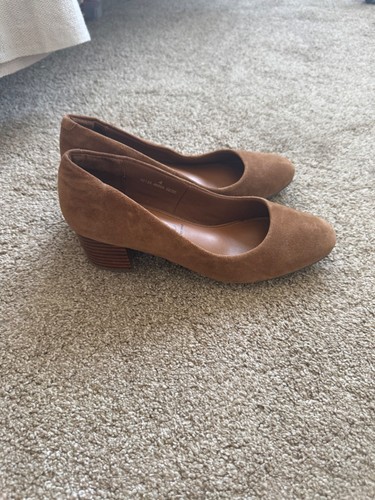 Tan suede shoes size - size, uk4