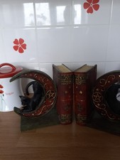 Nemesis Now Beautifull Cat Bookends Black Resin