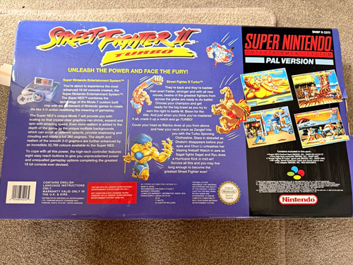 Nintendo snes console pal - snes,