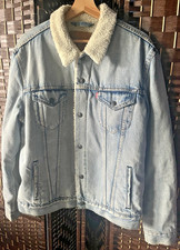 Mens LEVIS Fur-lined Trucker