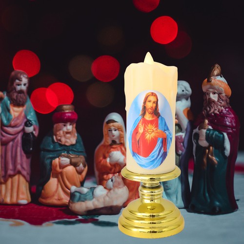 Prayer candles led flameless - prayer,