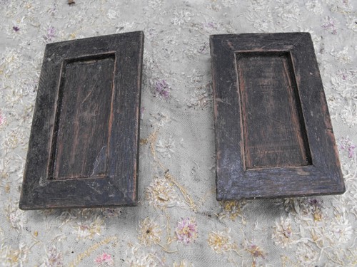 Antique wall clock - antique, side