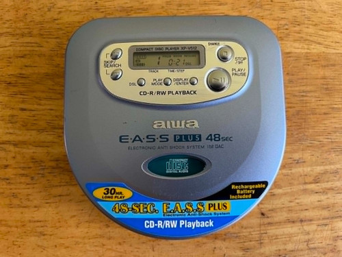 Aiwa v512 walkman - xp-v512, cd
